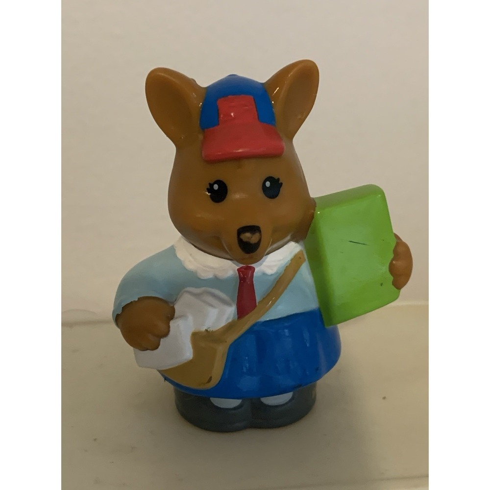Fisher Price Little People Rita Letta Kangaroo Animalville Mail Carrier 2009